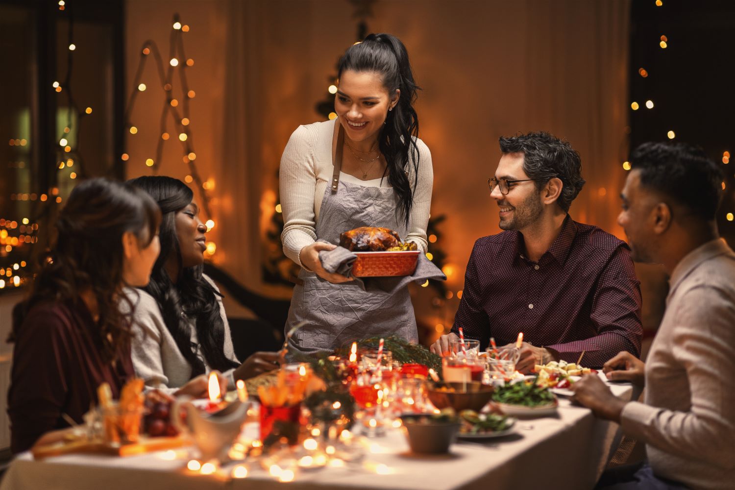 Health experts advise refrigerating leftovers, particularly meat and dishes cooked inside poultry, within two hours to prevent bacterial growth. (Adobe Stock)